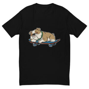 Man Franchie on skateboard T-shirt